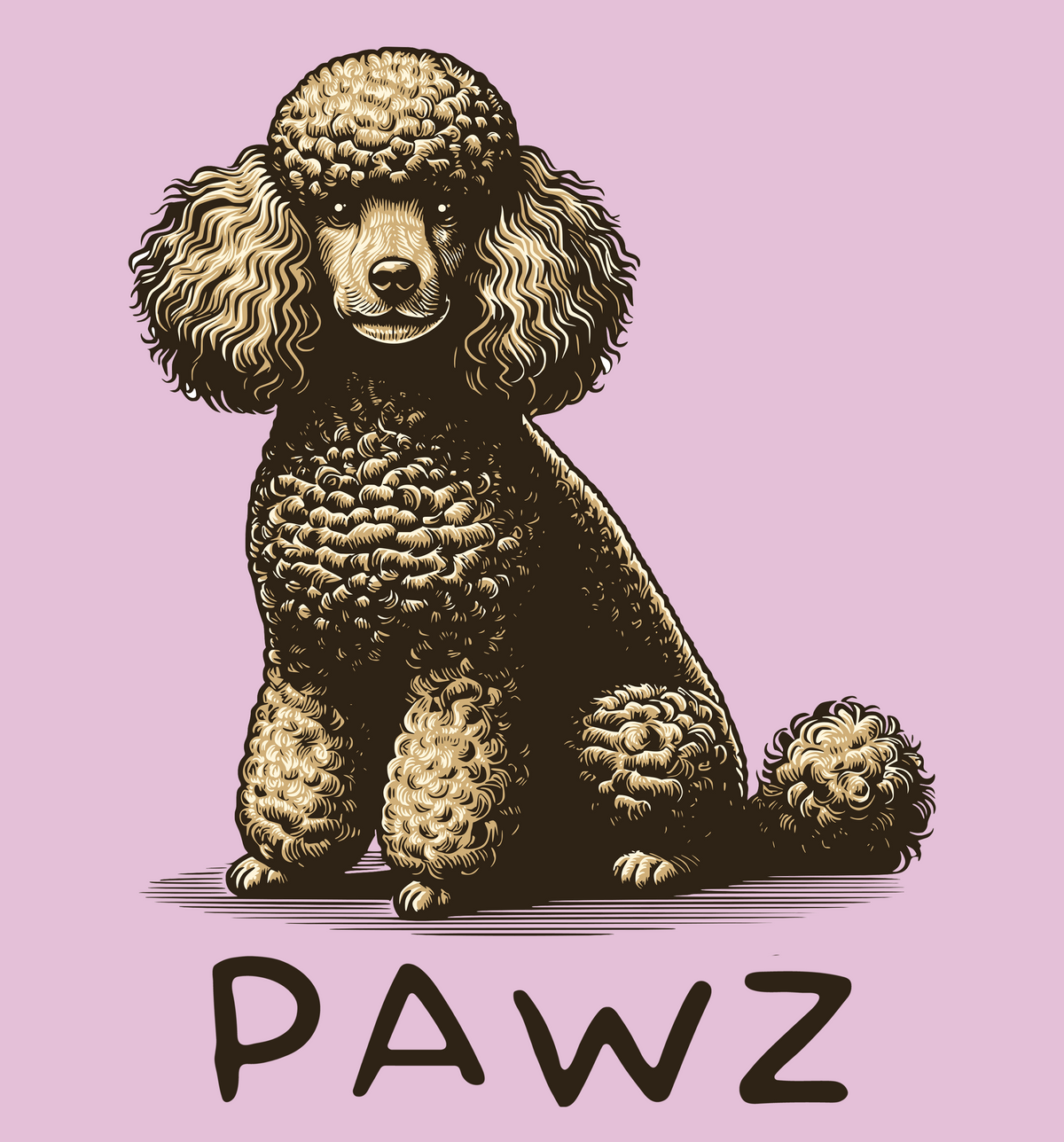 Poodle (Super Sale) (Adult Hoodie)