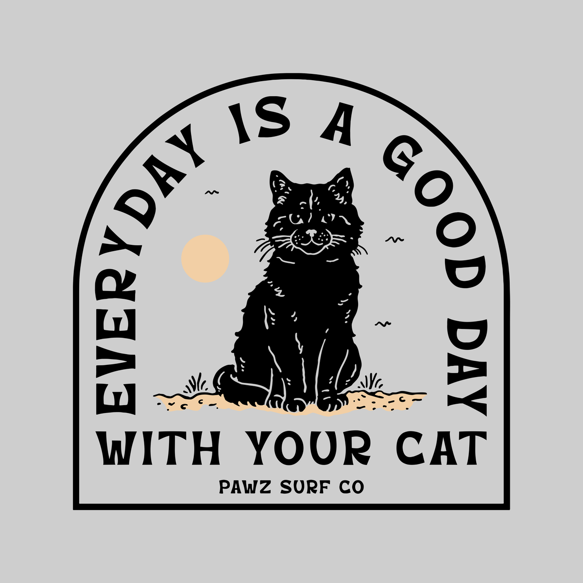 Good Day - Grey (Super Sale)(Adult Hoodie)