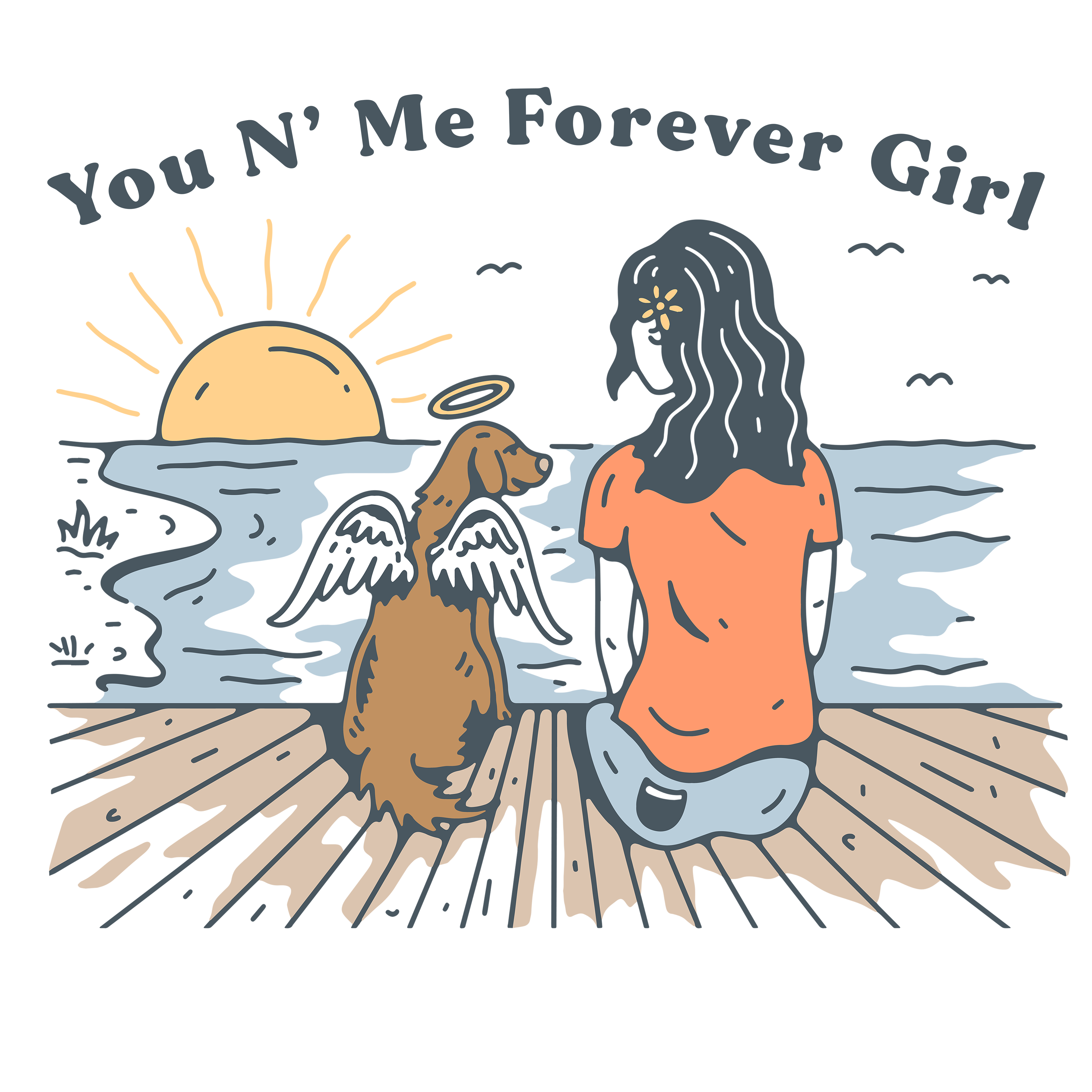 Forever Girl (Super Sale) (Adult Hoodie)